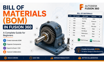 Bill of Materials (BOM) in Fusion 360: A Complete Beginner's Guide
